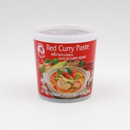 Pâte de Curry Rouge Pimentée