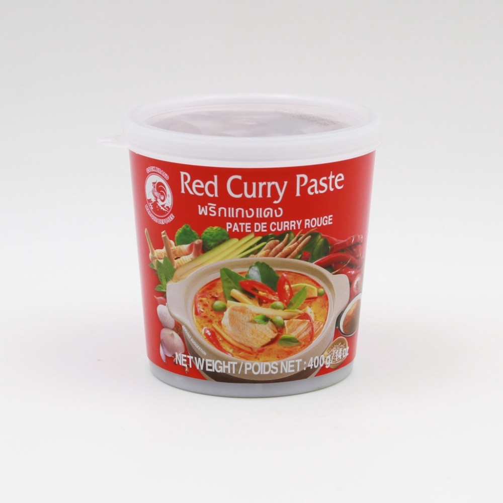 Pâte de Curry Rouge Pimentée