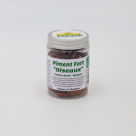 Piment "Oiseaux" Fort Fumé à Froid Kampot