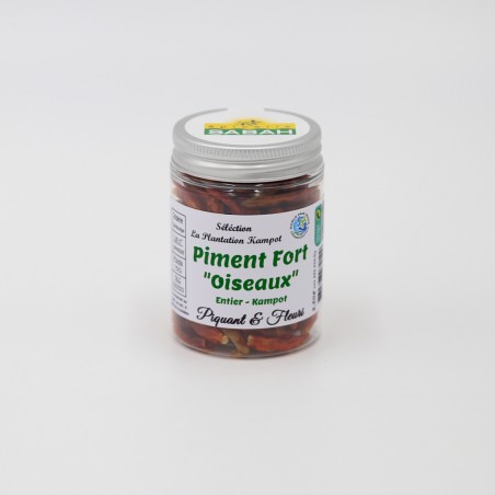 Piment "Oiseaux" Rouge Fort Kampot