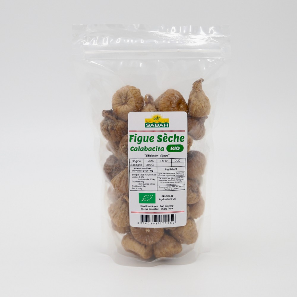 Figues Sèches Calabacita Bio Epicerie Sabah