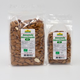 Amandes décortiquées bio poids net 5 KG