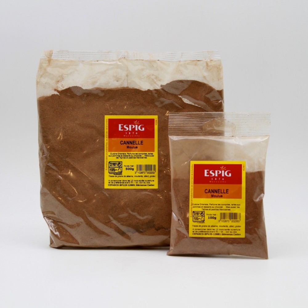 Poudre de moutarde (500g), 100% naturelle à partir de graines de