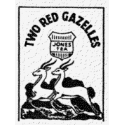 	Two red gazelles